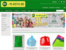 Tablet Screenshot of belplasticos.com